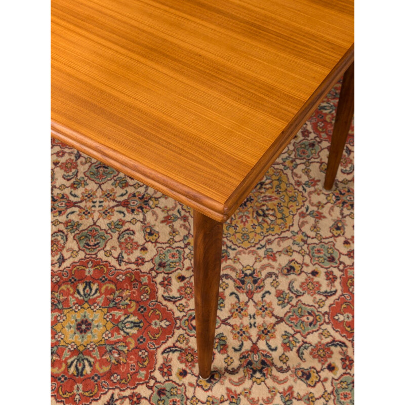 Vintage dining table extendable in teak, Germany, 1960s