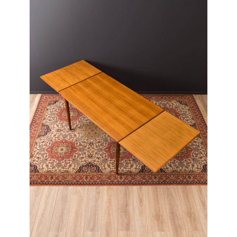 Vintage dining table extendable in teak, Germany, 1960s