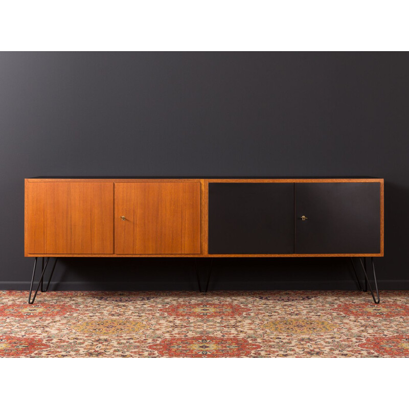 Vintage sideboard in teak, Germany, 1950s