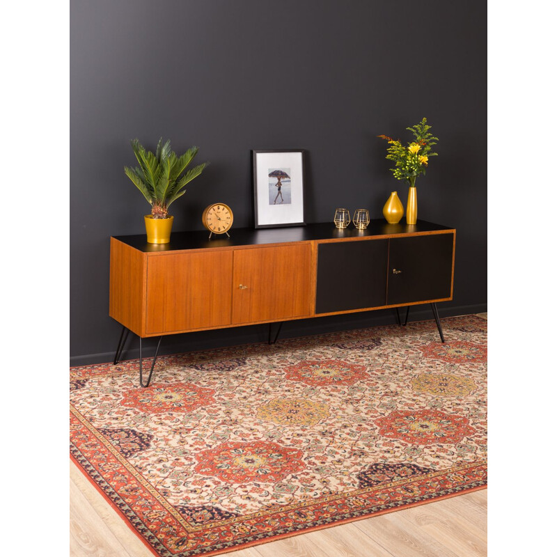 Vintage sideboard in teak, Germany, 1950s