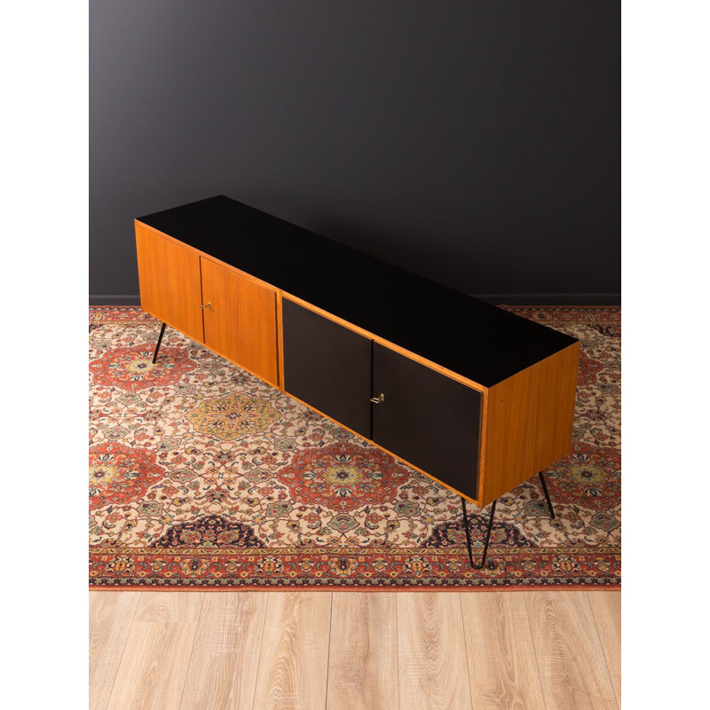 Vintage sideboard in teak, Germany, 1950s