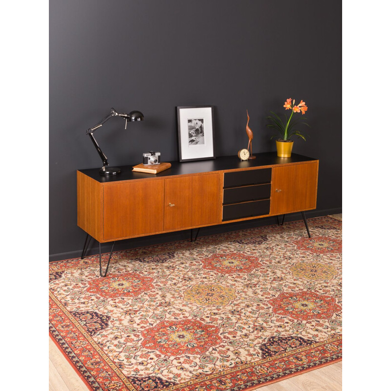 Vintage sideboard in teak, Germany, 1950s