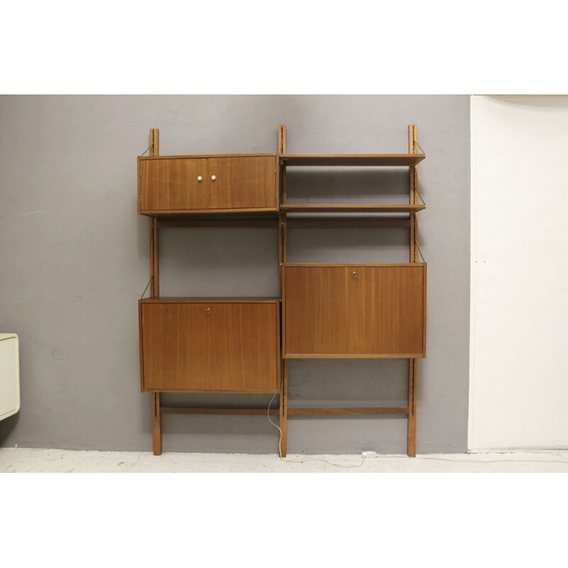 Vintage Scandinavian  wall unit from the 60s