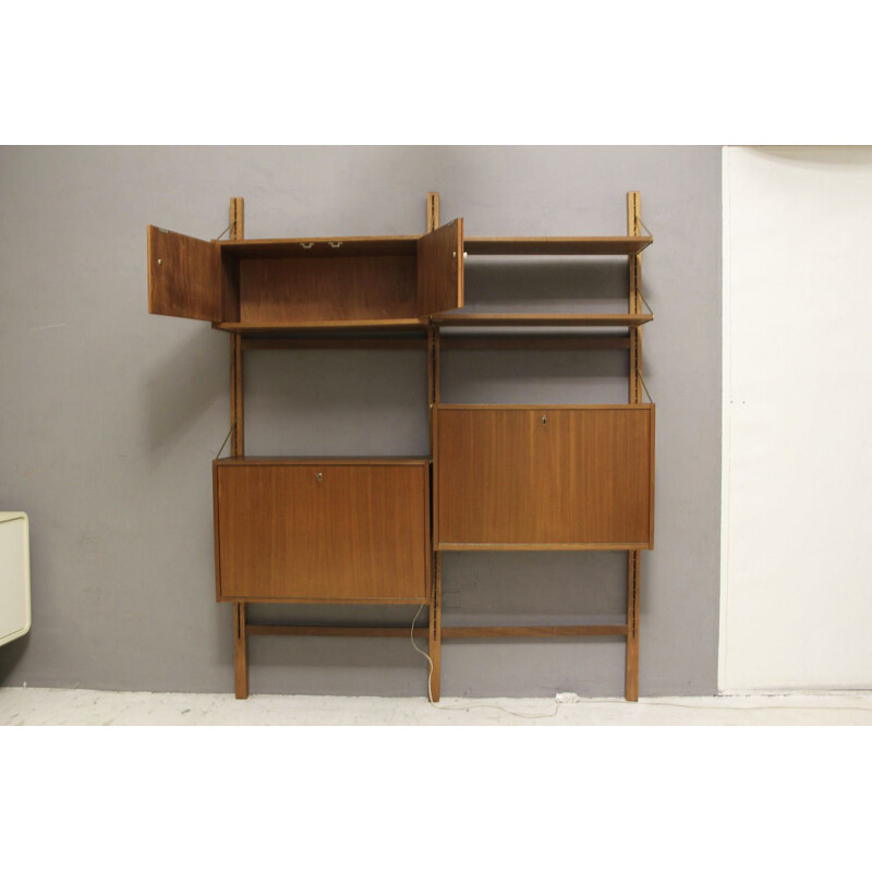 Vintage Scandinavian  wall unit from the 60s