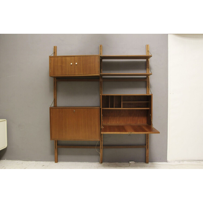 Vintage Scandinavian  wall unit from the 60s