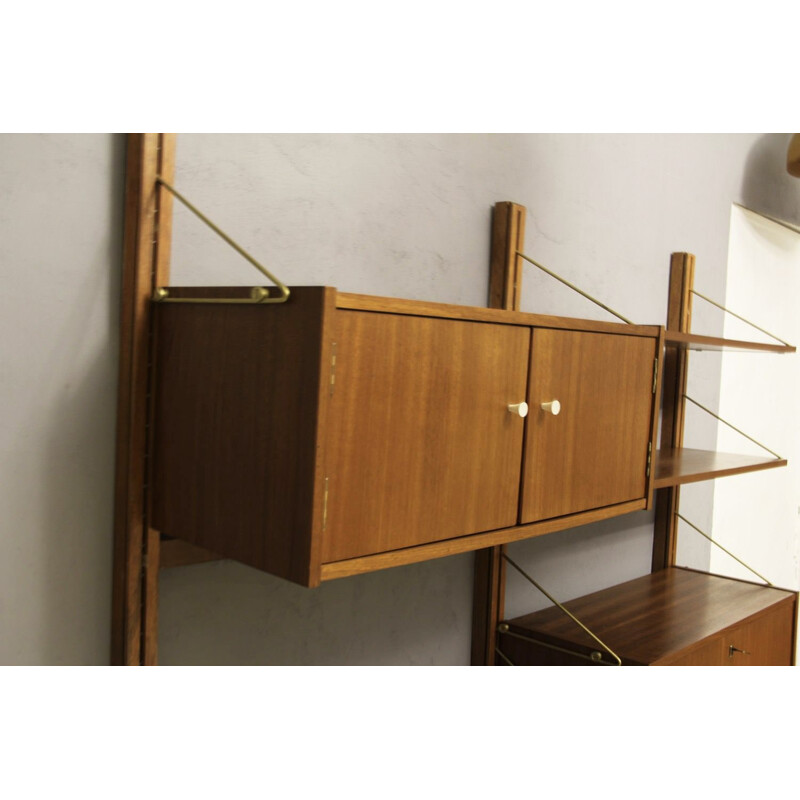 Vintage Scandinavian  wall unit from the 60s