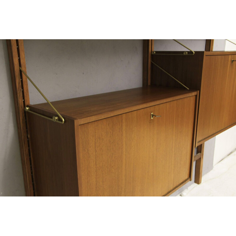 Vintage Scandinavian  wall unit from the 60s