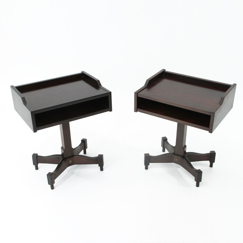 Set of 2 vintage night stands by Claudio Salocchi for Sormani, 1960s