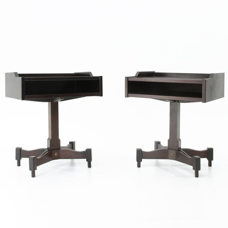 Set of 2 vintage night stands by Claudio Salocchi for Sormani, 1960s