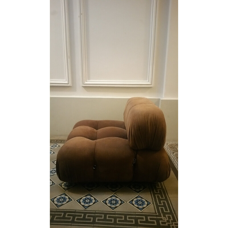 Fauteuil vintage Mario Bellini, Camaleonda pour C&B Italia modulable