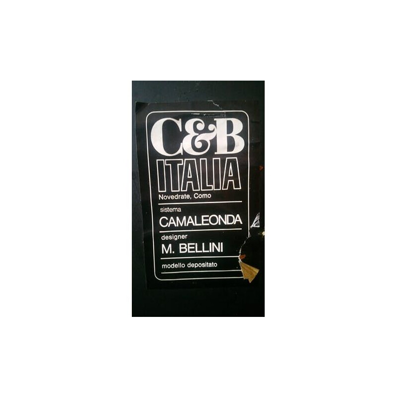 Fauteuil vintage Mario Bellini, Camaleonda pour C&B Italia modulable