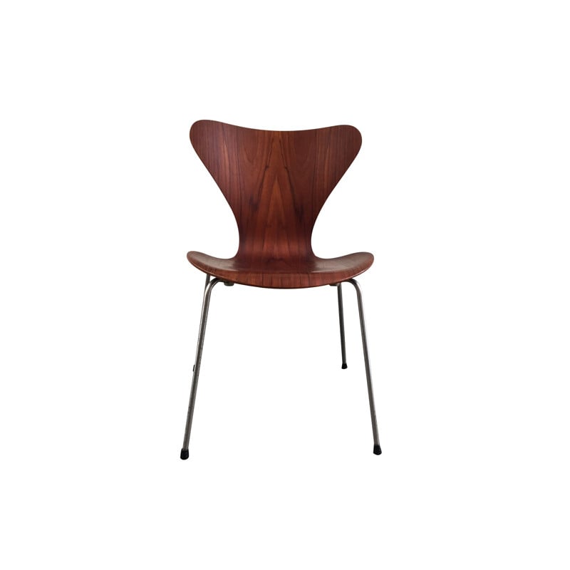 Vintage teak dining chair by Arne Jacobsen,1960
