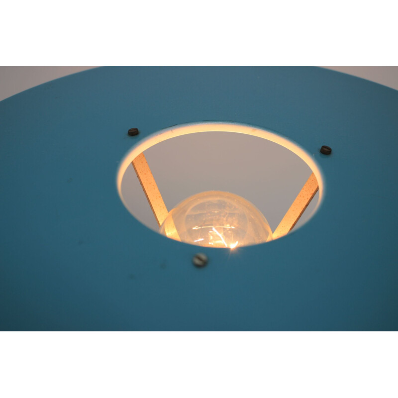Lampe de Table vintage bleu, 1970