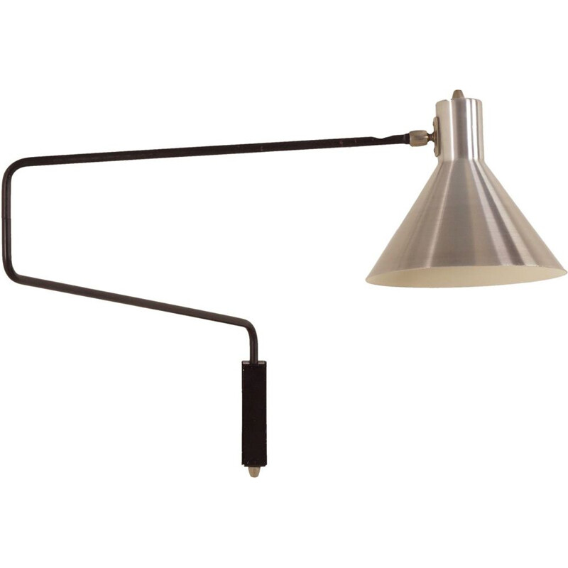 Elbow wall lamp by Van Hoogervorst for Anvia