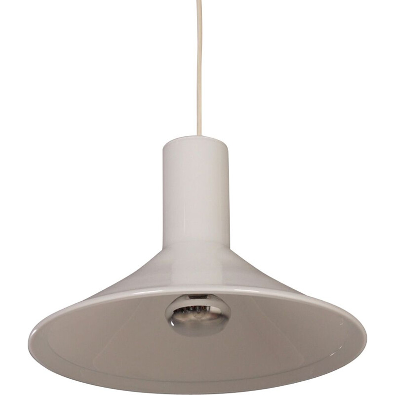 White pendant lamp by Michael Bang for Holmegaard