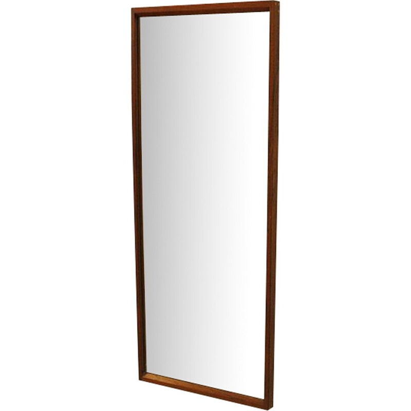 Vintage mirror in Teak 142K by Aksel Kjersgaard, Odder, Denmark 1960s