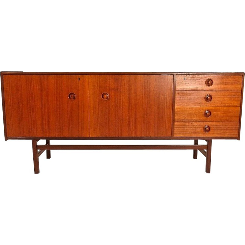 Vintage Sideboard in Teak & Rosewood, Danish 1950s