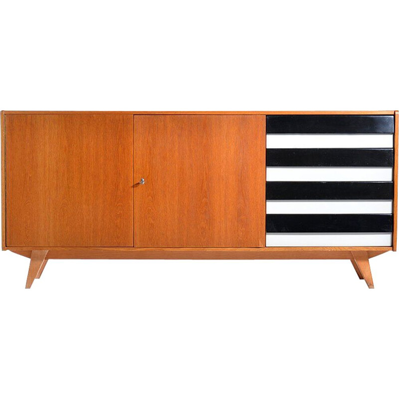 Vintage Sideboard Type U-460 by Jiri Jiroutek for Interior Praha, 1960s