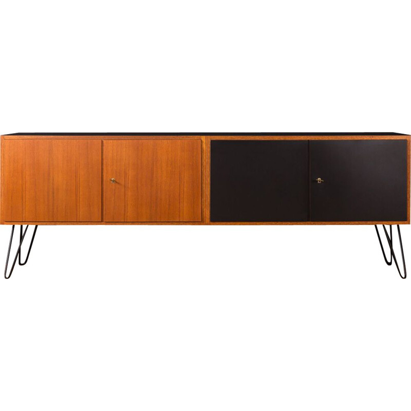 Vintage sideboard in teak, Germany, 1950s