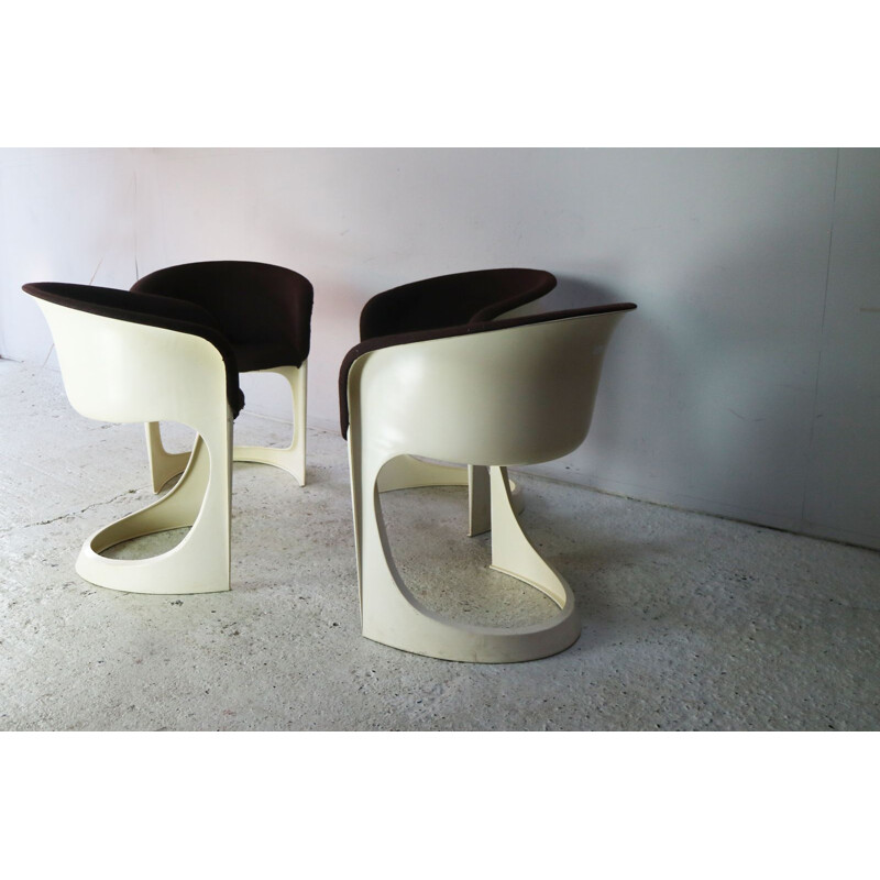 4  vintage danish armchairs by Steen Ostergaard for Cado, 1960