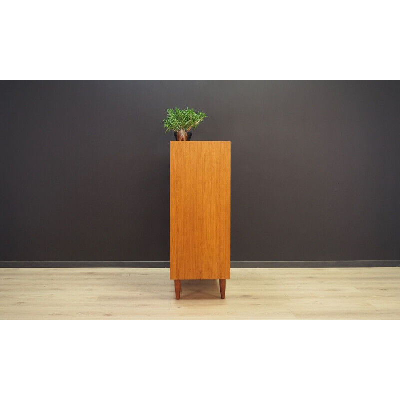 Vintage chest of drawers in teak, Danish, 1960s - 1970s