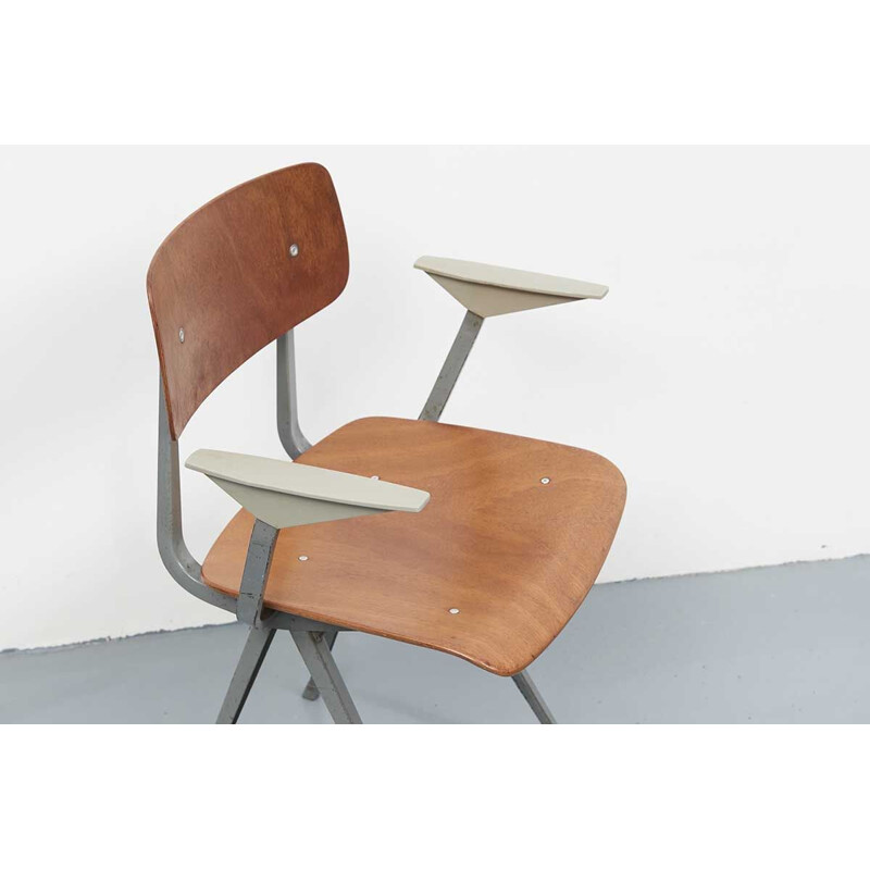 Vintage chair Result by Friso Kramer with armrests, 1958