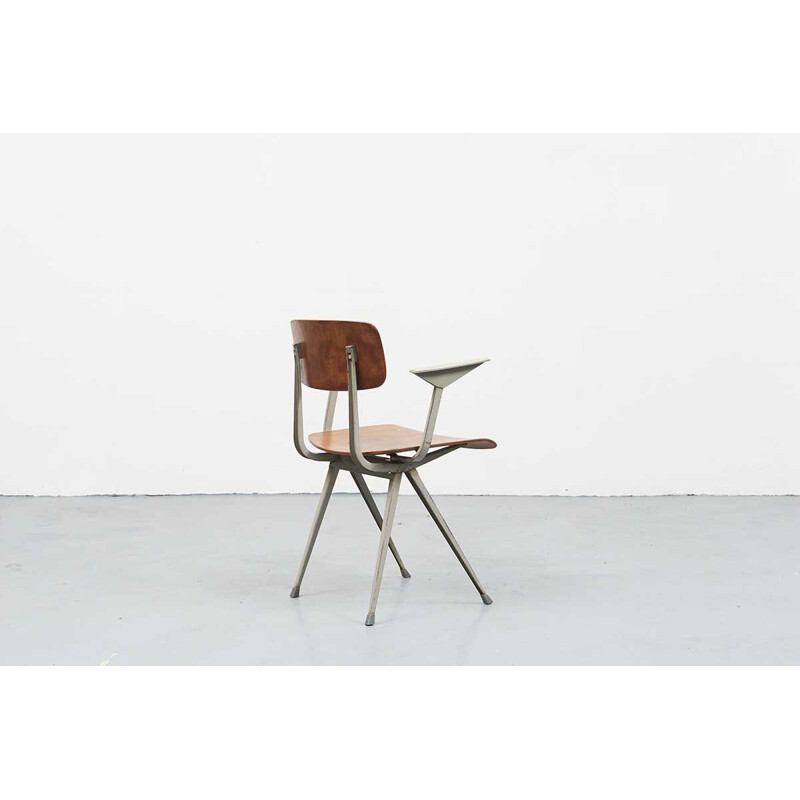 Vintage chair Result by Friso Kramer grey, 1958