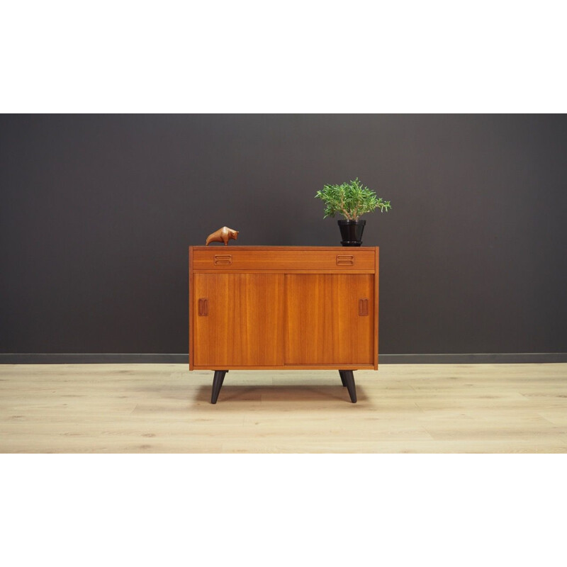 Vintage sideboard in teak, Scandinavian, 1960 - 70s