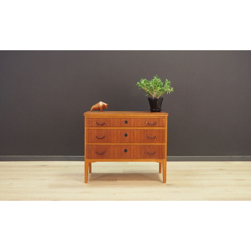 Vintage chest of drawers in teak, Scandinavian