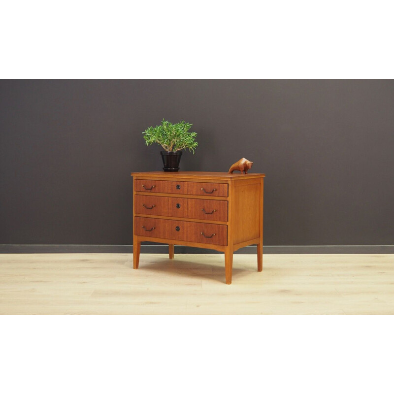 Commode vintage en teck, scandinave