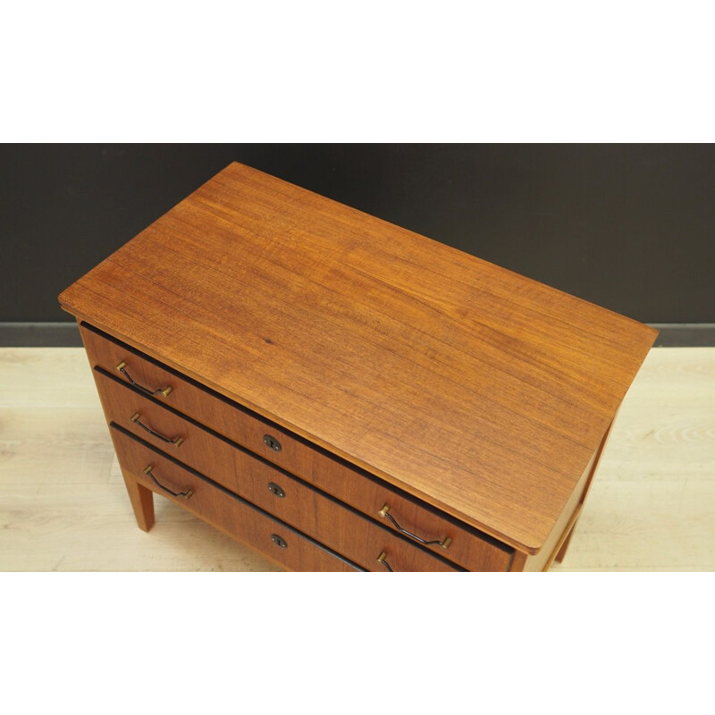 Vintage chest of drawers in teak, Scandinavian