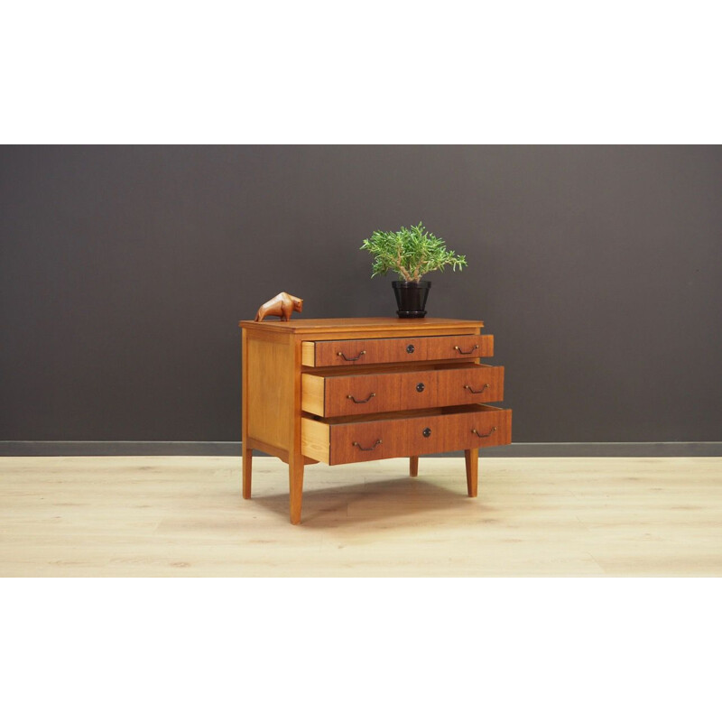 Vintage chest of drawers in teak, Scandinavian