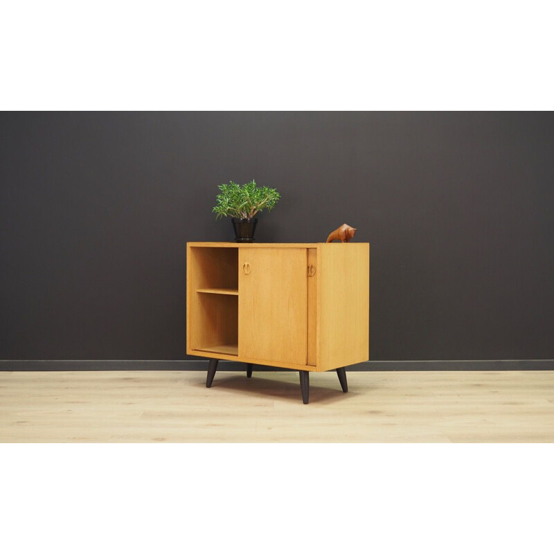 Buffet vintage en frêne, danois, années 1960-1970