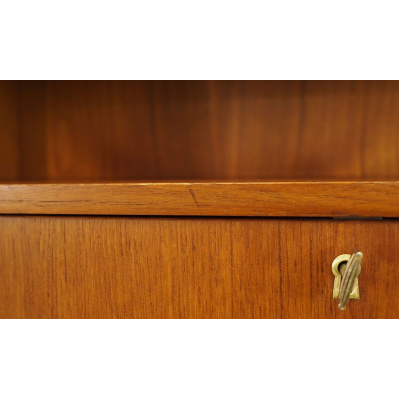 Vintage bookcase in teak, Danish, 1960-70s