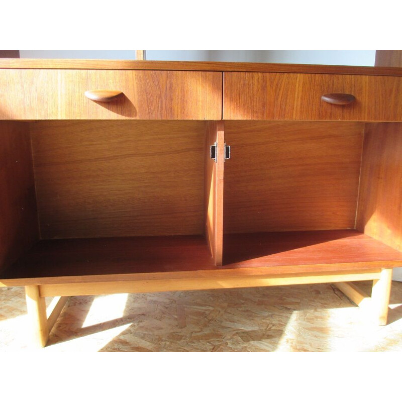 Vintage teak bookcase by Stone Hill