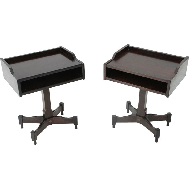 Set of 2 vintage night stands by Claudio Salocchi for Sormani, 1960s