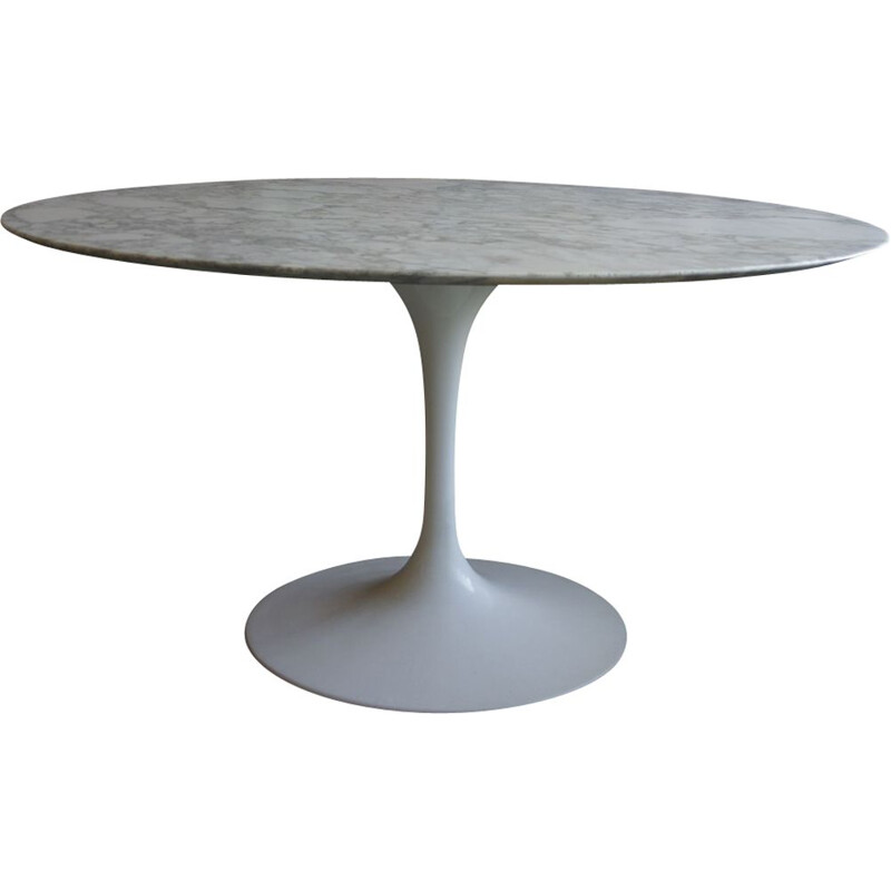 Table vintage en marbre Eero Saarinen pour Knoll 1960s