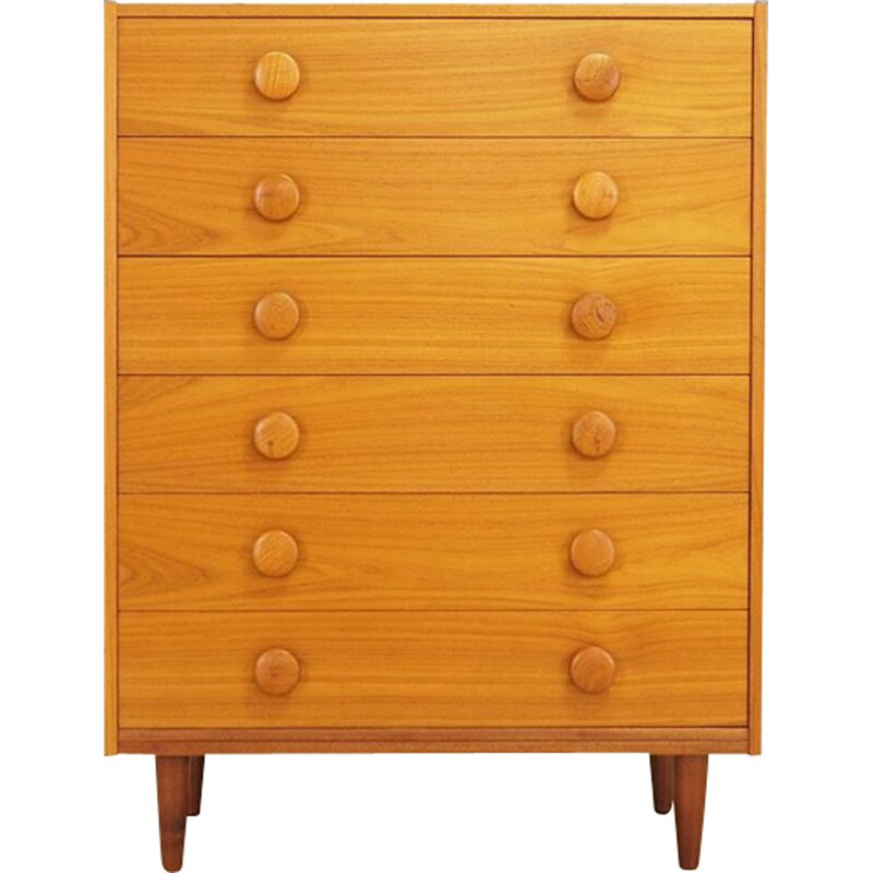 Vintage chest of drawers in teak, Danish, 1960s - 1970s