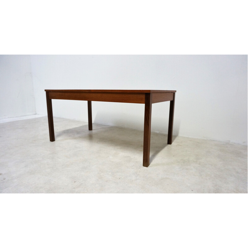 Vintage teak coffee table by Domino Möbler, Denmark 1970s