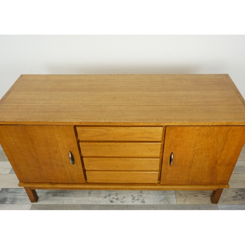 Vintage sideboard wood 1950s 