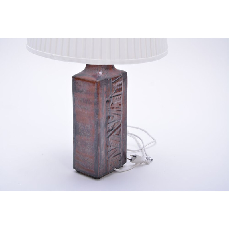 Vintage Table Lamp Ceramic by Desiree Stentoj Danish, 1970s