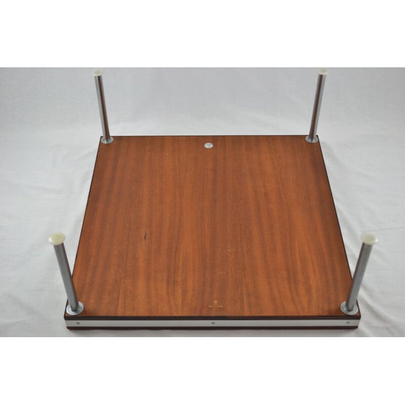 Vintage coffee table rosewood Poul Cadovius for France & Son, Denmark, 1960s