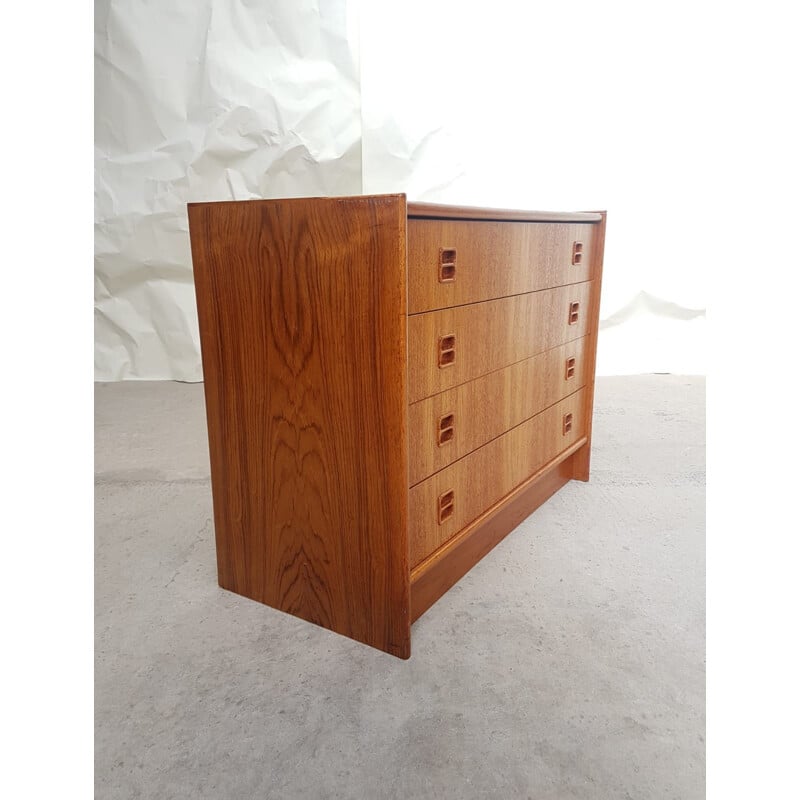 Vintage teak chest of drawers, Denmark 1970