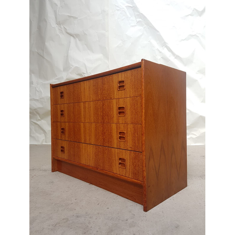 Vintage teak chest of drawers, Denmark 1970