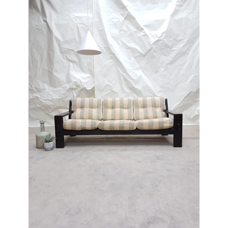 Vintage Sofa in oak by Asko, Finnish 