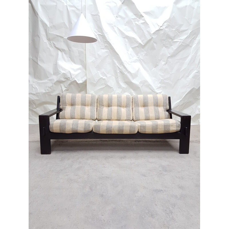 Vintage Sofa in oak by Asko, Finnish 