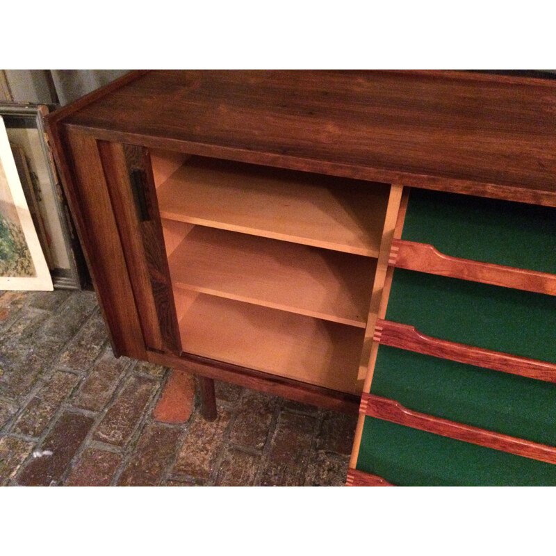 Scandinavian rosewood sideboard, Ib KOFOD-LARSEN - 1960s