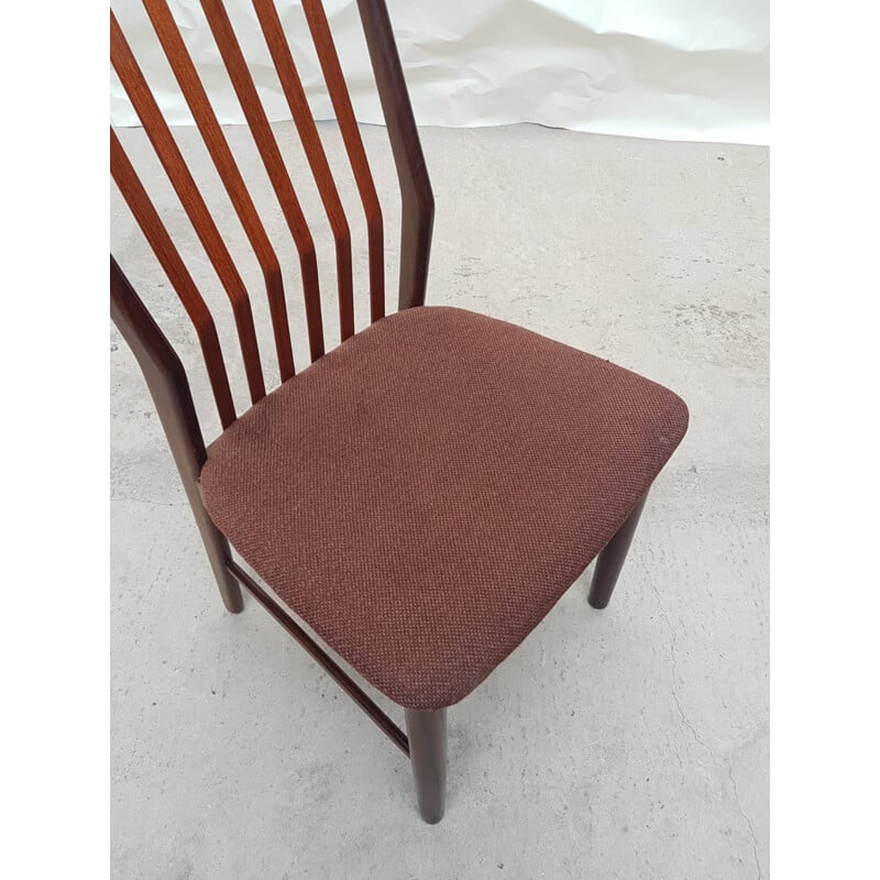 6 Stühle aus Teakholz im Vintage-Stil von Svend Aage Madsen, Dänemark