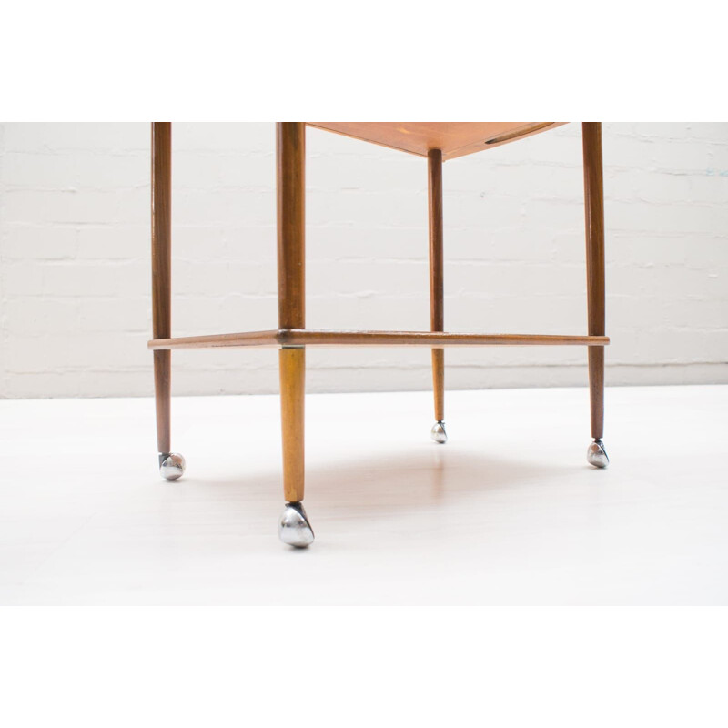 Vintage Serving Trolley in Teak , Scandinavian 1960s