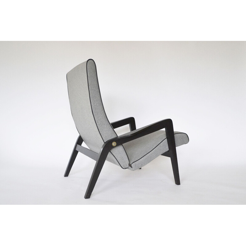 Vintage Lounge Chair by L.M. Koslauskaitė-Stapulionienė for Vilniaus Baldų Kombinatas, 1950s